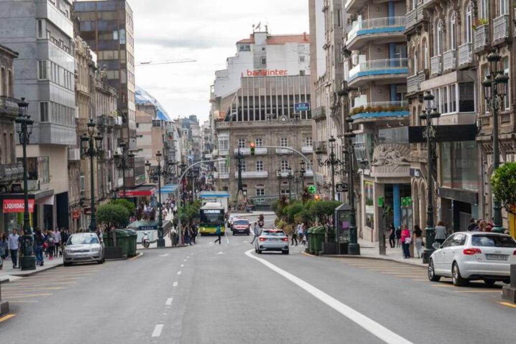 Appartamento Urzaiz Centro Vigo Esterno foto